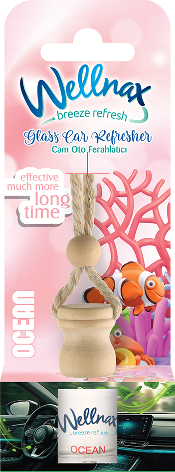 Auto Lufterfrischer Glas Ozean