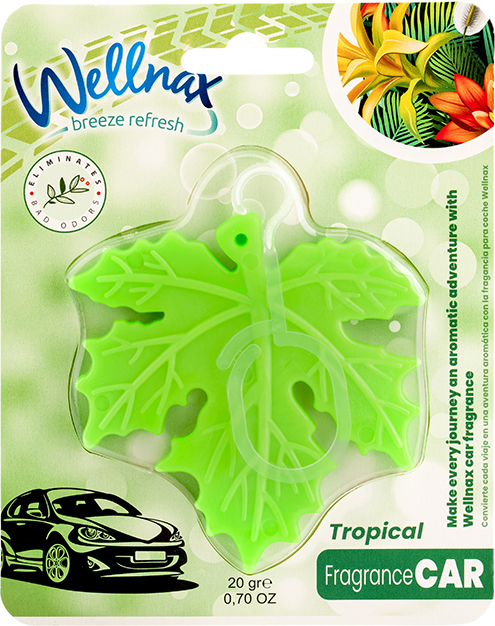 Tropisches Blatt Auto Lufterfrischer – Bild 4